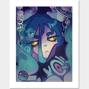 Ghost type miku Posters and Art